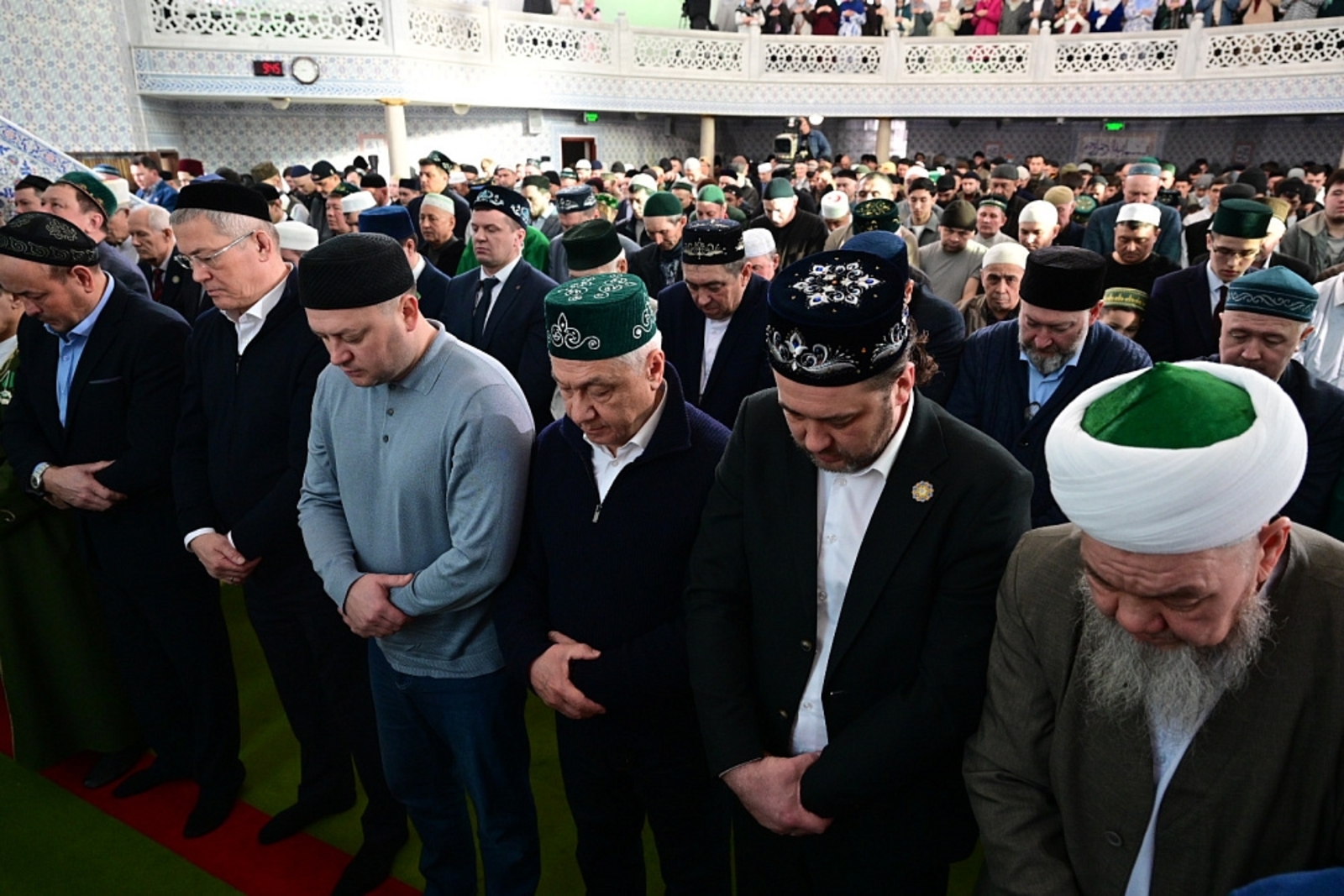 Радий Хәбиров "Лалә-Тюльпан" җәмигъ мәчетендә булды