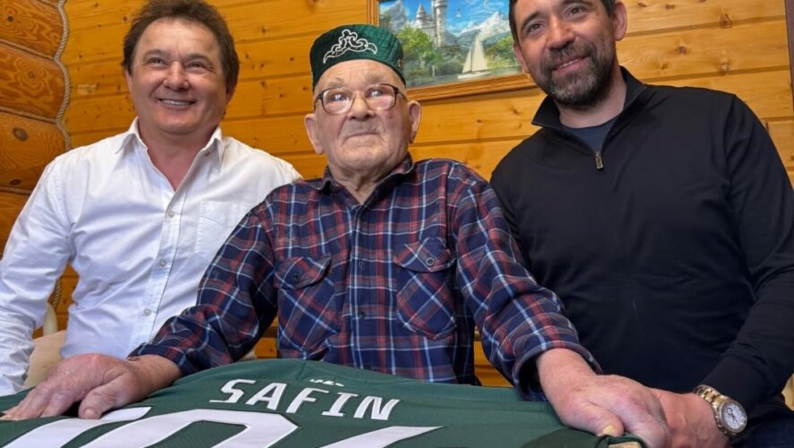 Габделфәт Сафинның әтисенә 104 яшь тулган!