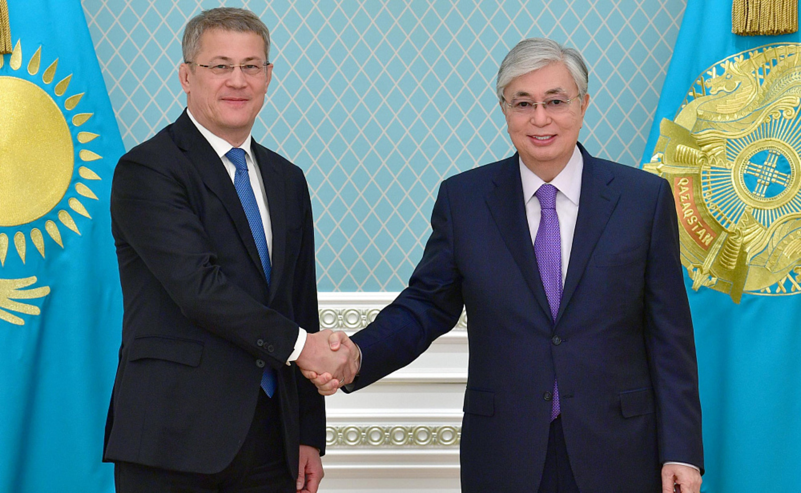 Радий Хәбиров Казахстан Президенты Касым-Жомарт Токаев белән очрашты