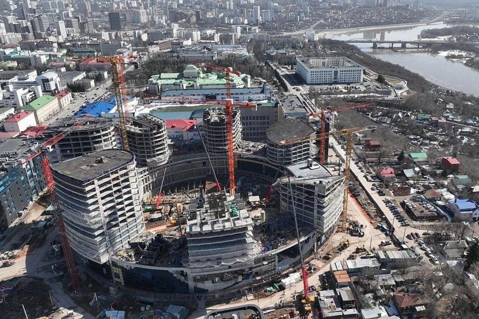 Вузара студентлар кампусы төзелеше ел ахырына  тәмамланачак