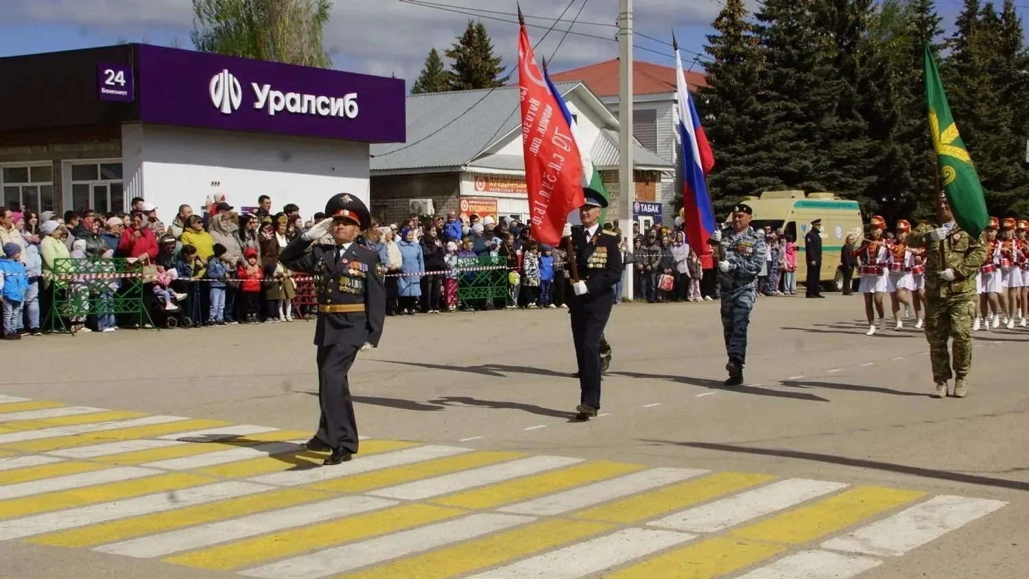 Бакалыда Җиңү бәйрәме киң колач белән үтә