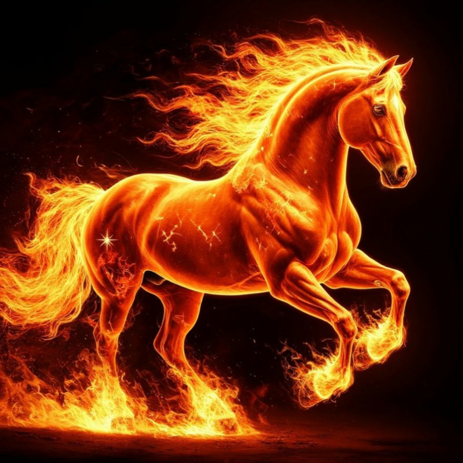 Утлы Кызыл ат елы килә!