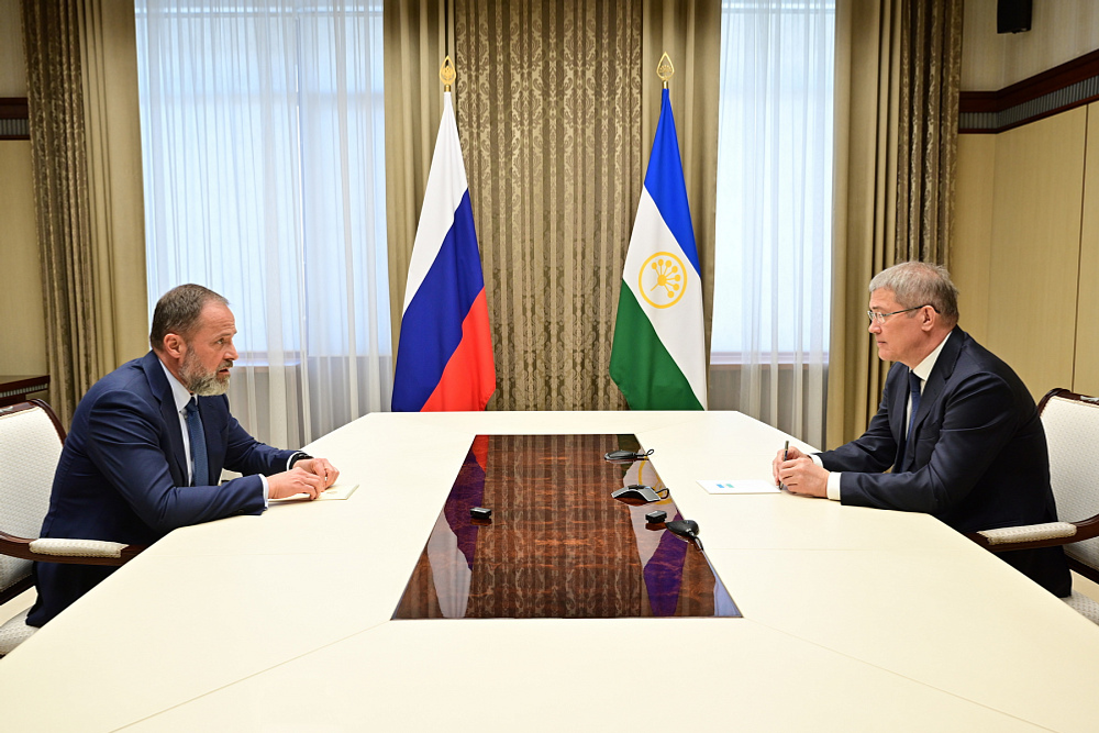 Игорь Комаров Башкортстанга эш сәфәре белән килде