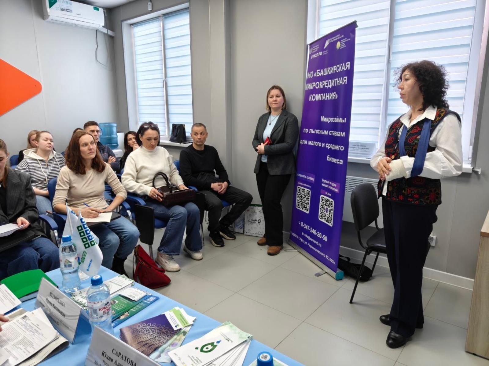 “Минем бизнес” үзәгенең мобиль офисы Иглиндә булды