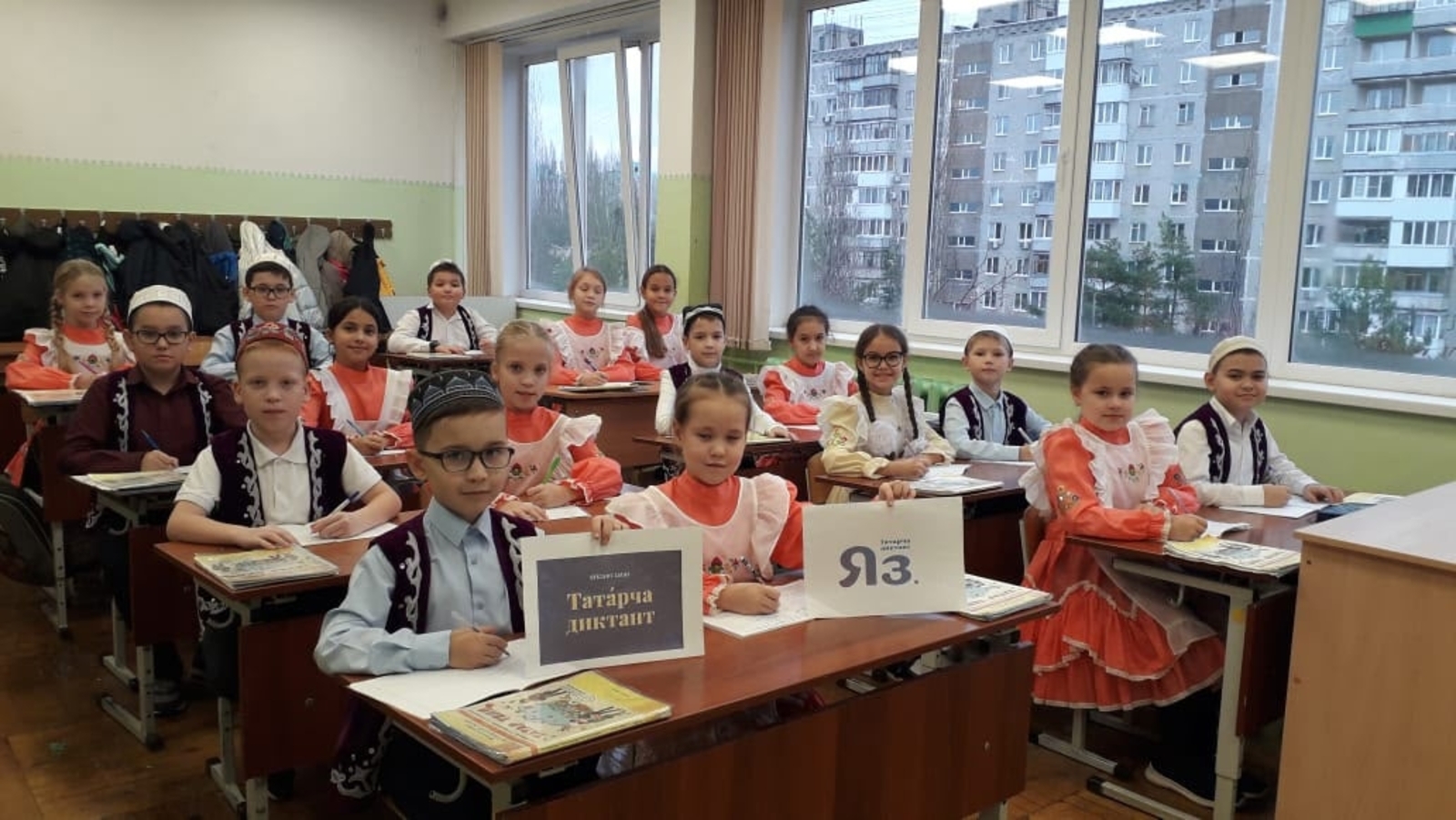 Татарча диктант яздык!