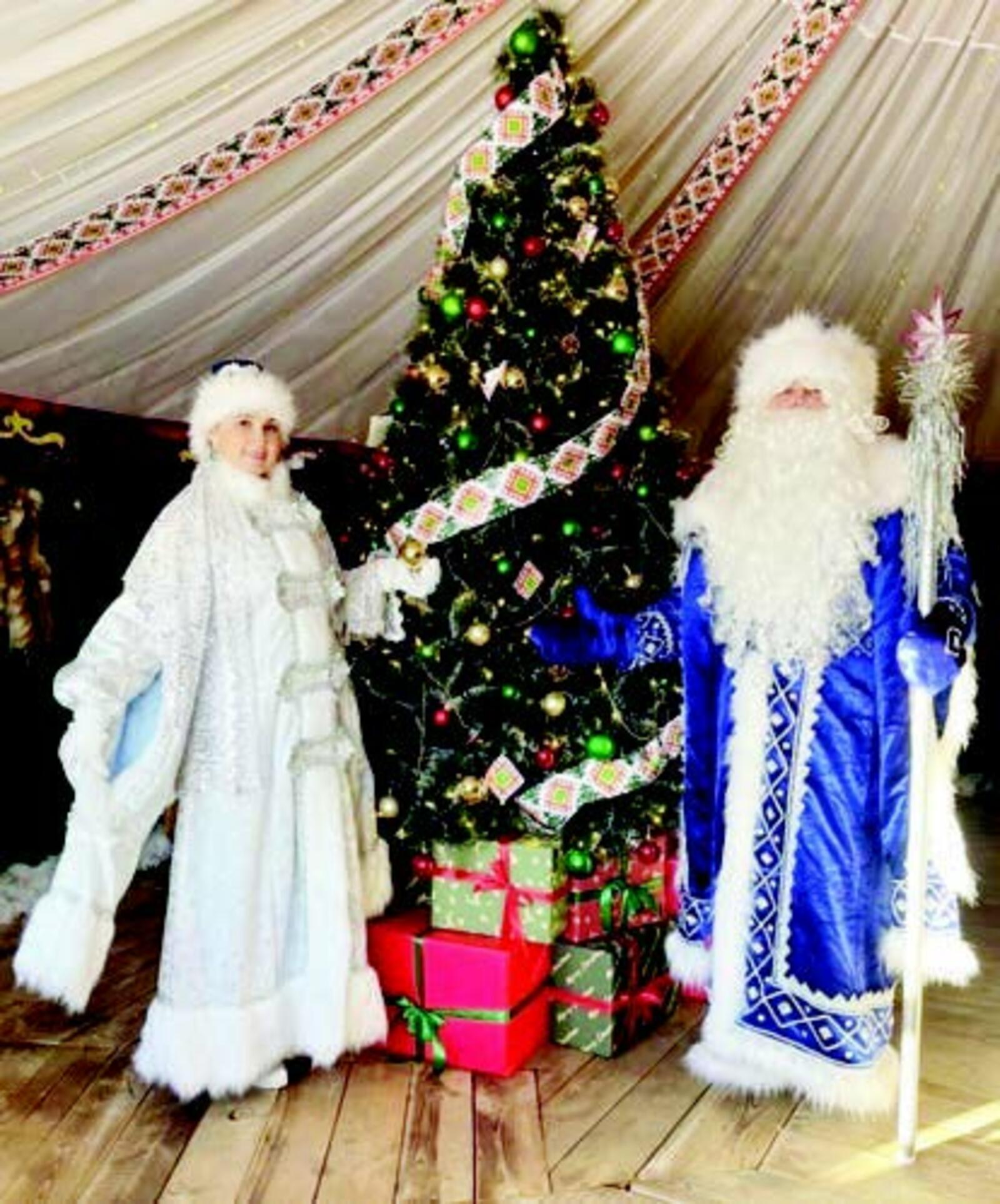 Кыш бабай авылында сезне көтәләр!