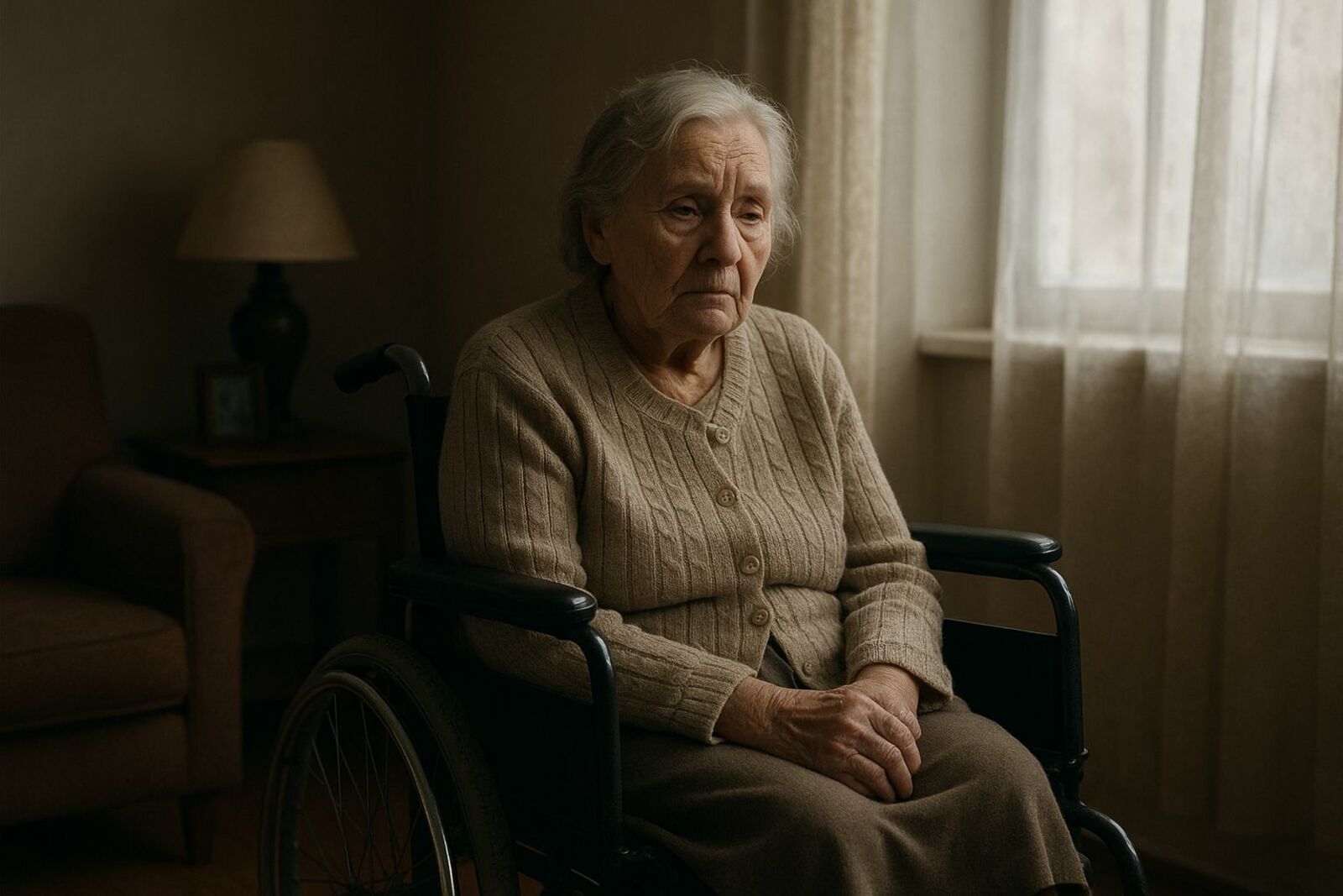 "Аяксыз калгач, кызым ташлап чыгып китте..."