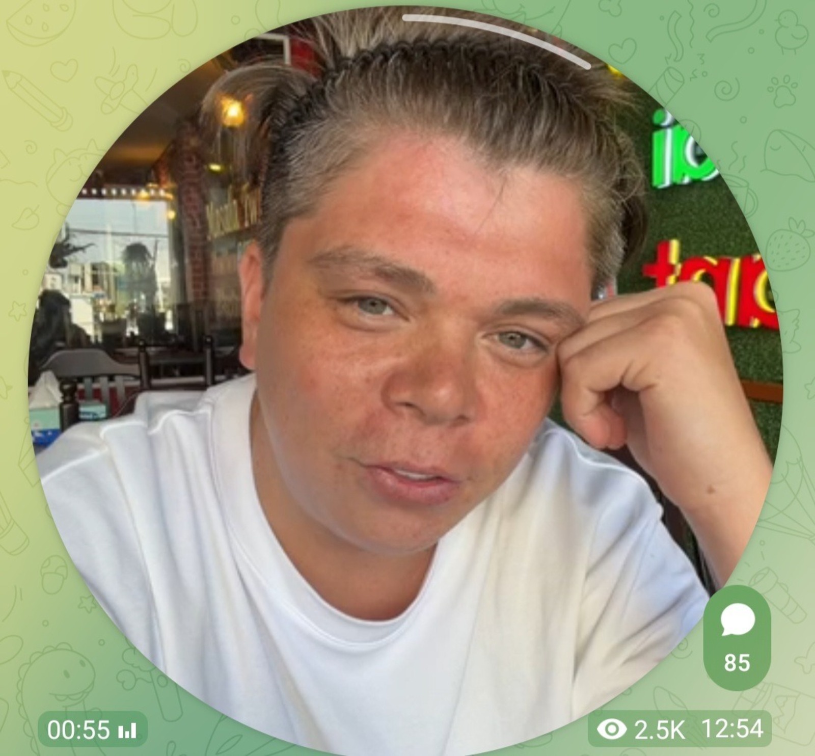 Радик кап-кара булган!