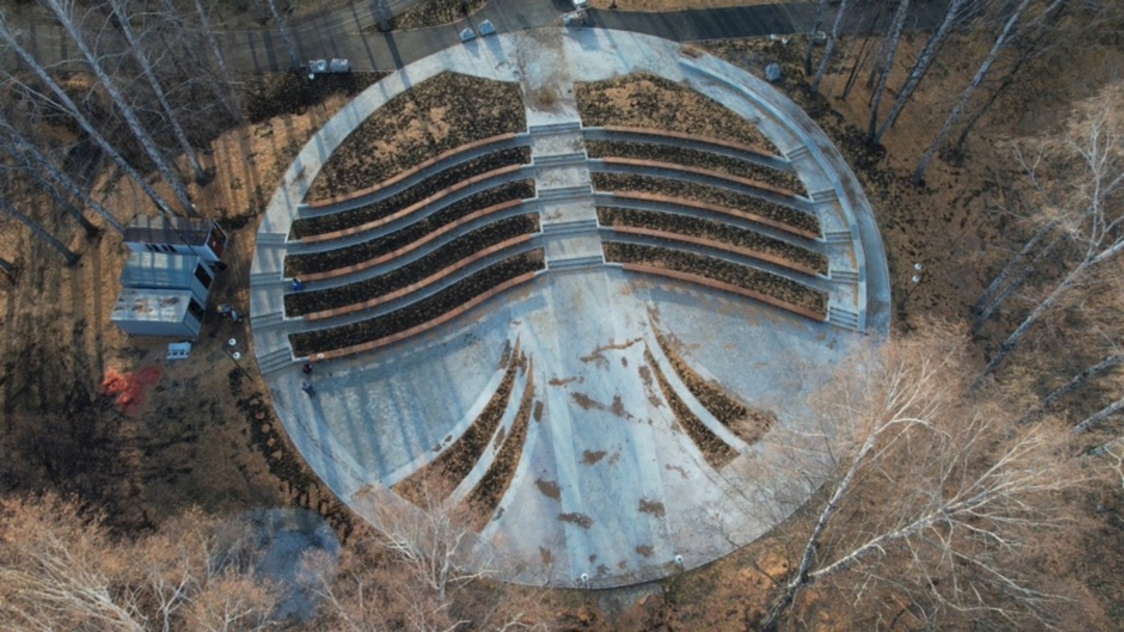Уфаның «Дулкын» паркында амфитеатр төзелеше тәмамланды