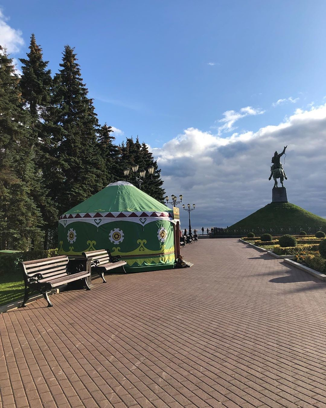 Уфа күрке – матур парклар