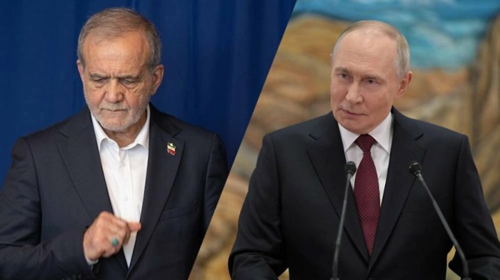 Владимир Путин Масуд Пезешкиан белән сөйләште