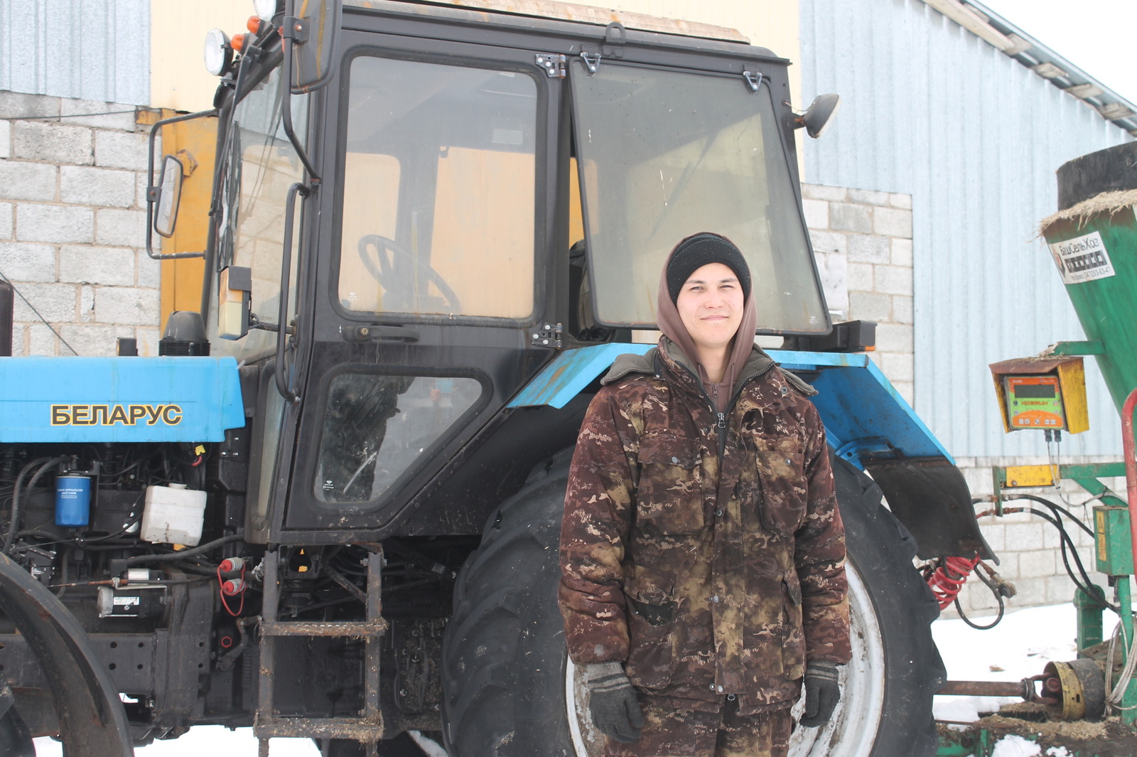 Яшьләр эштән курыкмый!