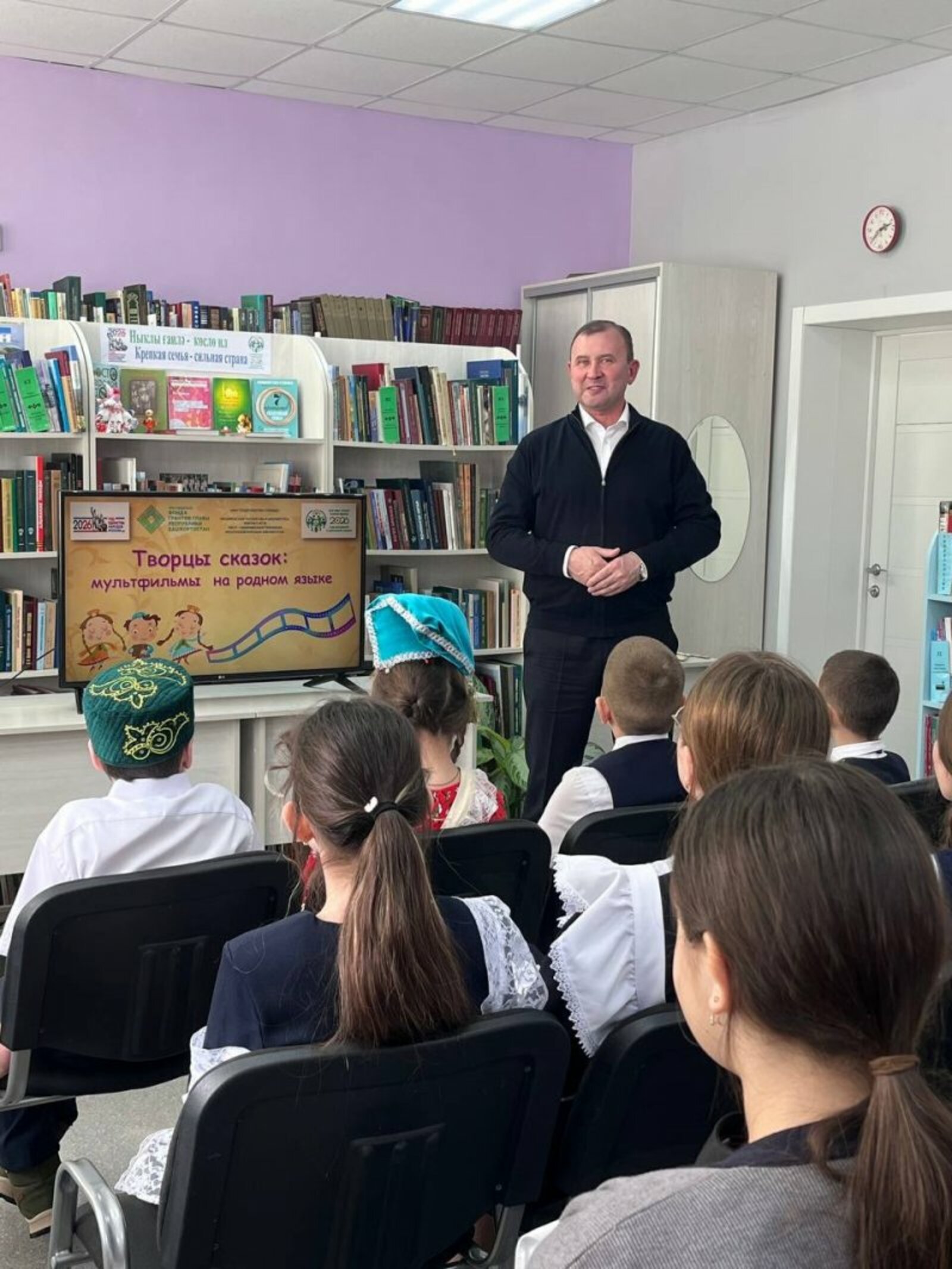 Татарча мультфильм төшерергә өйрәнәләр