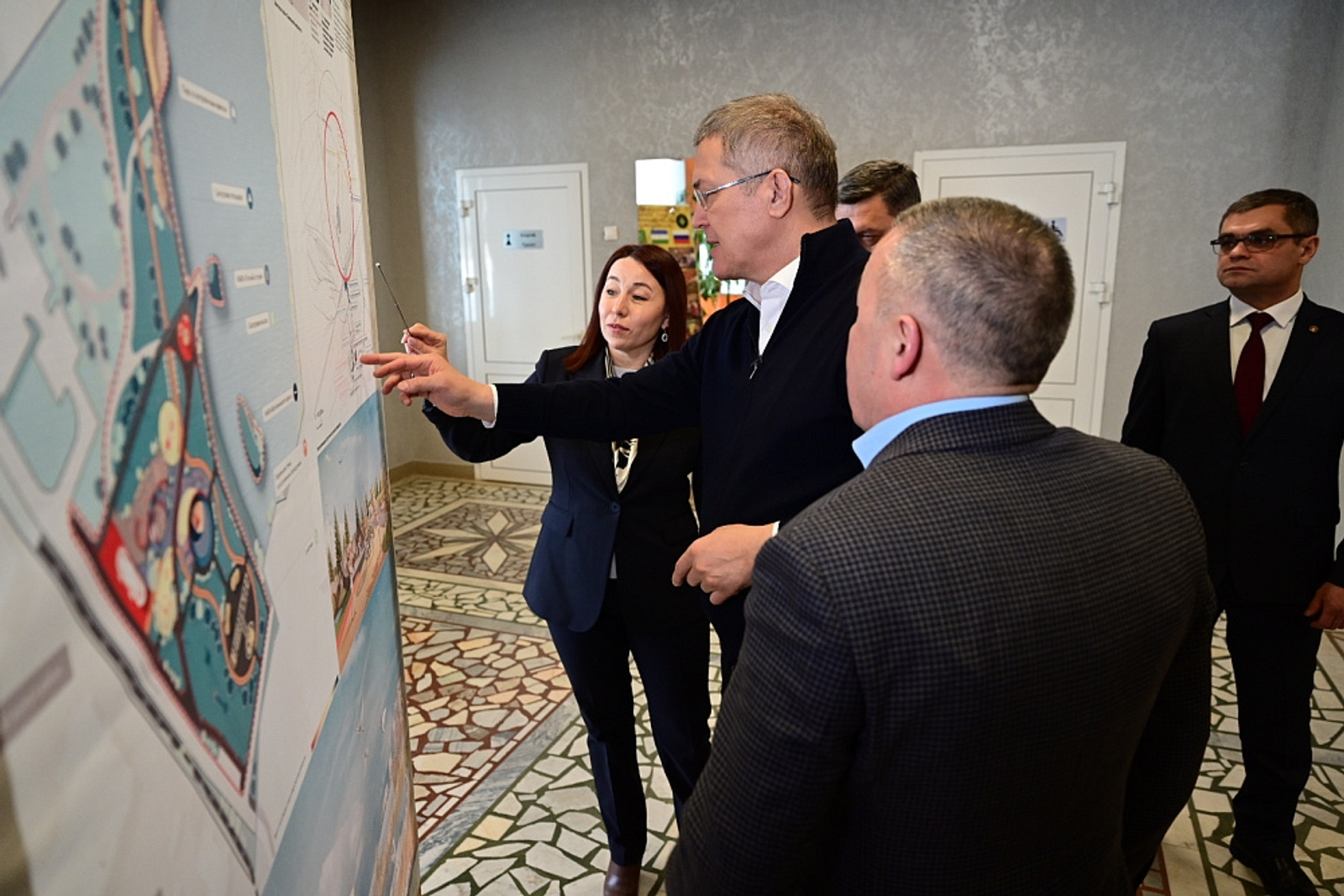 Яңавылда шәһәрнең төньяк өлешен төзекләндерү проекты эшләнгән