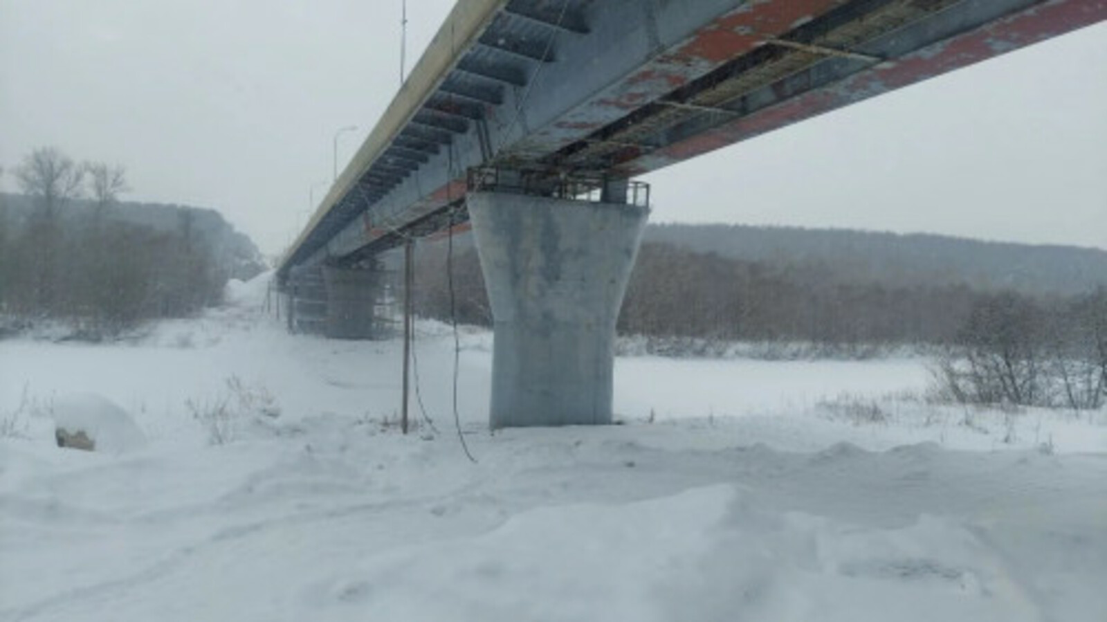 Әй елгасы аша күпер ремонтлана