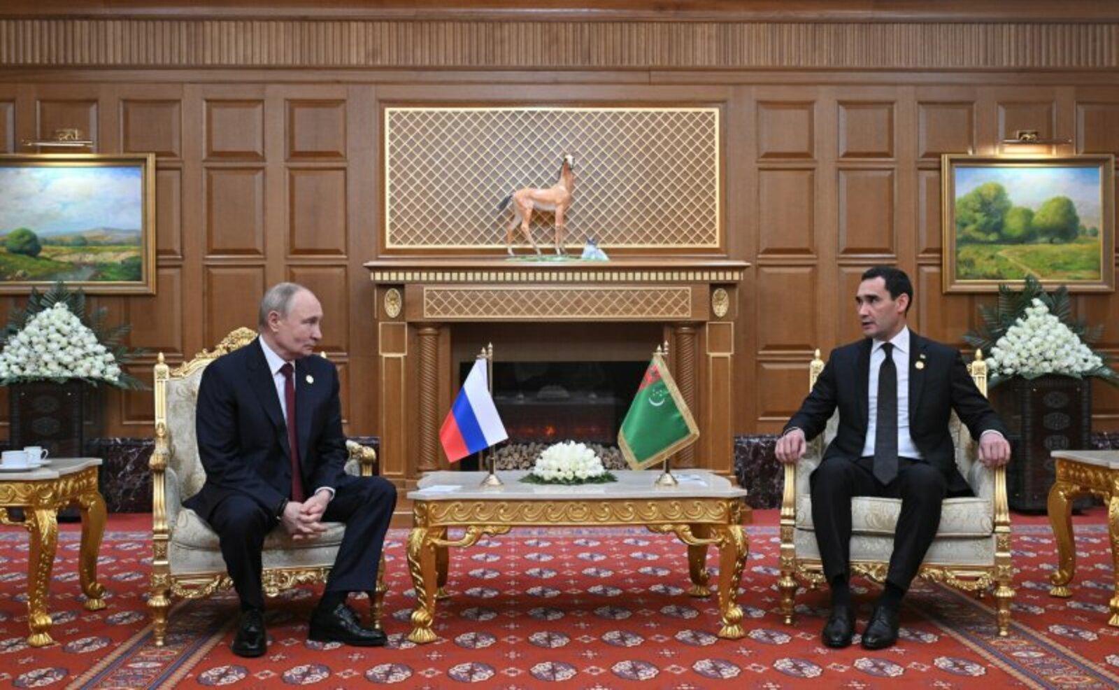 Русия белән Төрекмәнстан – стратегик партнерлар