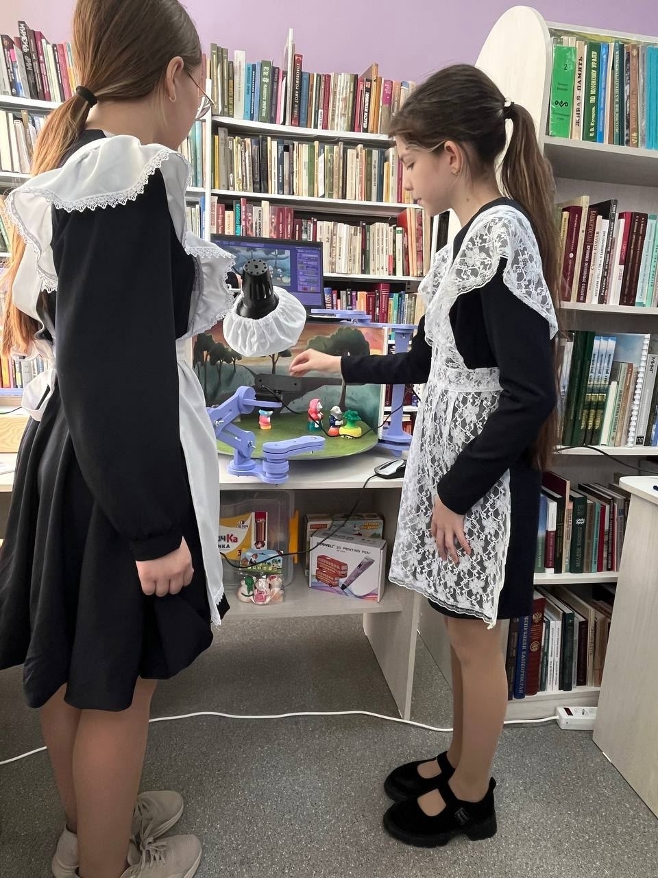 Татарча мультфильм төшерергә өйрәнәләр